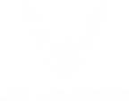 Air force logo white