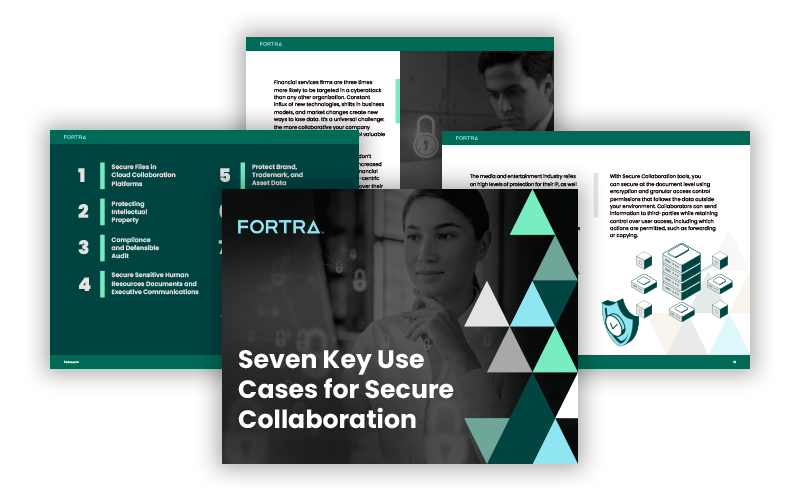 Seven key use cases for secure collaboration ebook